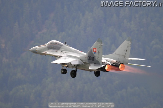 2011-07-01 Zeltweg Airpower 7466 MiG-29A Fulcrum - Slovak Air Force